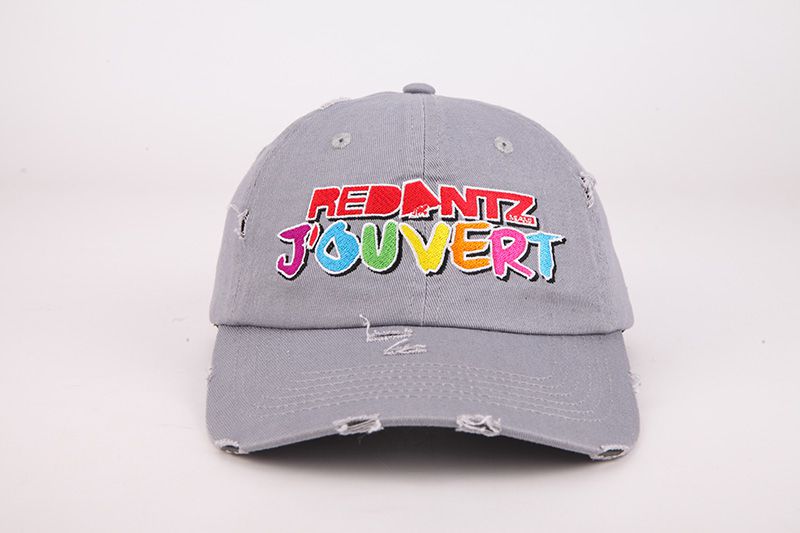 Distressed J'ouvert Dad Hat